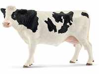 SCHLEICH - Kuh mit schwarzen Flecken, Mehrfarbig (XSL-13797)