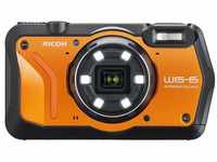 RICOH WG-6 Orange Wasserdichte Kamera Hochauflösende Bilder mit 20 MP 3-Zoll-LCD