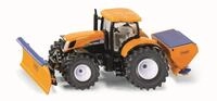 Siku 2940, Traktor mit R&auml;umschild und Streuer, Winterdienst, 1:50,