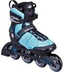 K2 Skates Damen Inline Skates Alexis 84 Speed ALU &mdash; Turquise - Black &mdash;...