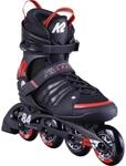 K2 Inline Skates F.I.T. 84 SPEED ALU F&uuml;r Herren Mit K2 Softboot, Black - Red,