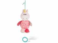NICI 43657 Musical Soft Toy Unicorn, 18 cm Spieluhr Einhorn Stupsi, rosa