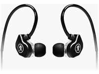 Mackie CR-BUDS+ In-Ear-Kopfhörer mit Kontrollgespräch, Schwarz