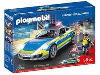 PLAYMOBIL 70066 Porsche 911 Carrera 4S Police, mit Licht, ab 4 Jahren
