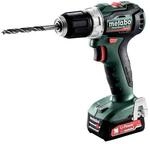 Metabo Akku-Bohrschrauber PowerMaxx BS 12 BL (601038500) 12V 2x Li-Ion; Ladeger&auml;t SC
