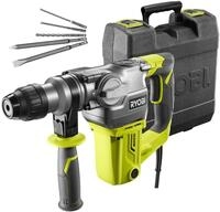 Ryobi Bohr- und Mei&szlig;elhammer SDS-Plus (1050 W Motor; 3,6 Joule; 3 Bohrerbits, 1