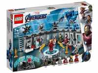 LEGO 76125 Super Heroes Marvel Avengers Iron Mans Werkstatt, Set mit 6...