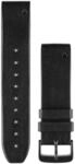 Garmin Quickfit Armband, 22mm, Leder, Schwarz, passend f&uuml;r Fenix 5/6/7 (au&szlig;er S- &