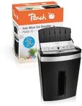 Peach PS600-10 Mikroschnitt Aktenvernichter | 90 Blatt | 20 Liter/250 DIN A4 |...