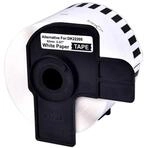 G&G endlos Etiketten kompatibel zu Brother DK-22205 (62,0mm x 30,48m) schwarz...
