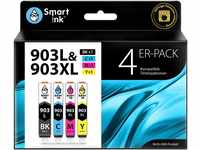 Smart Ink Kompatible Druckerpatronen als Ersatz für HP 903 XL 903XL 4 Multipack