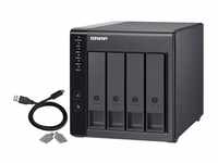 QNAP TR-004 4 Bay Desktop NAS Expansion - Optional Use as a Direct-Attached Storage
