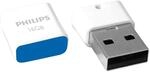 Philips Pico 2.0 Mini USB Stick 16GB Kompakter Speicherstick 16 GB Ideal f&uuml;r