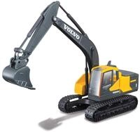 Bburago Volvo EC220E L&ouml;ffelbagger: Baufahrzeug im Ma&szlig;stab 1:50, bewegliche