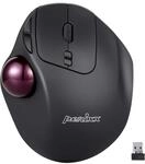 Perixx PERIMICE-717 Kabellose Programmierbare Trackball Maus - 34mm Trackball -