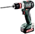 Metabo Akku-Bohrschrauber PowerMaxx BS 12 BL Q (601039500) 12V 2x Li-Ion;...