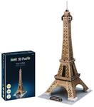 Revell 3D Puzzle Paris Eiffelturm I 39 Teile I 2 Stunden Bauspa&szlig; f&uuml;r Kinder und