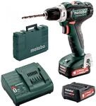 Metabo Akku-Bohrschrauber PowerMaxx BS 12 (601036500) 12V 2x Li-Ion; Ladeger&auml;t...