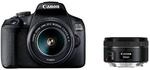Canon EOS 2000D Spiegelreflexkamera (24,1 MP, DIGIC 4+, 7,5 cm (3,0 Zoll) LCD,