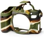 easyCover - Silikon Kameratasche - Schutz f&uuml;r Ihre Kamera - Canon 77D - Camouflage