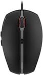 CHERRY GENTIX 4K, Kabelgebundene Maus, ideal f&uuml;r Ultra-HD Monitore, Schwarz