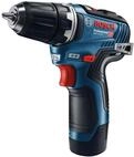 Bosch Professional 12V System Akku Bohrschrauber GSR 12V-35 (inkl. 2x Akku GBA 12V