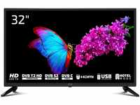 DYON Enter 32 Pro X2 80 cm (32 Zoll) Fernseher (Triple Tuner (DVB-C/-S2/-T2),
