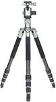 Rollei Lion Rock Traveler S I hochwertiges Carbon Reise-Stativ mit 10kg Tragkraft