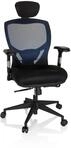 hjh OFFICE Ergonomischer B&uuml;rostuhl Venus Base Drehstuhl & Schreibtischstuhl mit