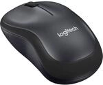 Logitech B220 SILENT Kabellose Maus | 2,4 GHz Maus, USB-Empf&auml;nger, 1000 DPI, 18