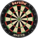 Dartboard Karella Master - klassisches Dartboard aus Sisalfasern