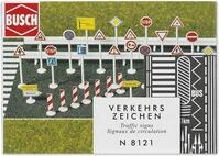 Busch 8121 N Verkehrszeichen-Set