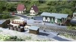 Auhagen 14451 - G&uuml;terschuppen mit Ladestra&szlig;e