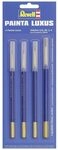 Revell Pinsel-Set I 4-teilig I Modellbau Pinsel in Gold, Blau, Braun I Ideal f&uuml;r