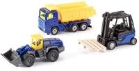 SIKU 6305, Geschenkset - Hard Work, Metall/Kunststoff, Multicolor, Spielkombination,