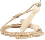 Springseil aus Hanf mit Holzgriff Springseil Sprungseil H&uuml;pfseil Seilspringen