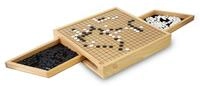 goki 56916 Go Brettspiel mit Ausziehf&auml;chern, 30 x 30 x 4,4 cm, Holz, 361