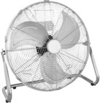 GLOBO 20 Fan, mit Chrom Klingen, Aluminium, 314, Silber