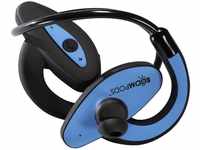 Boompods SPBLU Bluetooth In-Ear Kopfhörer, schwarz/blau