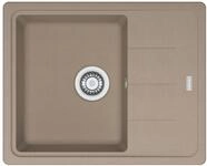 Franke Basis BFG 611-62 Cashmere Fragranit Grau Sp&uuml;lbecken K&uuml;chensp&uuml;le Auflage
