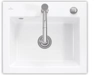 Villeroy & Boch Subway 60 S Wei&szlig; (alpin) Keramik-Sp&uuml;le Auflagesp&uuml;le...