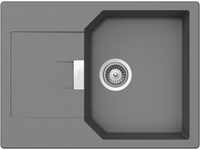 SCHOCK kompakte Küchenspüle 69 x 51 cm Manhattan D-100S Croma - CRISTALITE