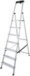 KRAUSE Stehleiter Safety, 7 Stufen, 126351