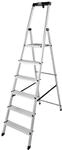 KRAUSE Stehleiter Safety, 6 Stufen, 126344