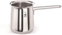 GEFU Aufsch&auml;umbecher CLAUDIO 600 ml &ndash; Edelstahl Milchk&auml;nnchen mit Ausgie&szlig;nase &