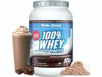Body Attack 100% WHEY PROTEIN - Chocolate Brownie - 900g - Made in Germany -...