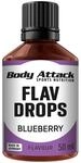 Body Attack Flav Drops&reg;, 2 x 50 ml, Blueberry, Aromatropfen f&uuml;r Lebensmittel,