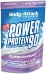 Body Attack POWER PROTEIN 90 - Blueberry Yoghurt - 500g Beutel - Mehrkomponenten