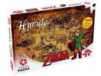 Winning Moves Zelda Hyrule Field Karte 500 Stück Puzzle