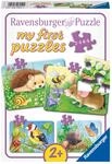 Ravensburger Kinderpuzzle - 06952 S&uuml;&szlig;e Gartenbewohner - My First Puzzle mit 2,4,6,8